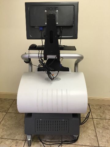 Kodak Point of Care CR140 System, Z-Cart, Monitor, 2 14x17 & 2 10x12 Cassettes